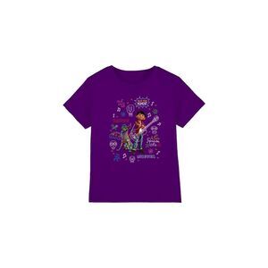 Coco Childrens/Kids Miguel Dante Movie Quotes And Colourful Doodles T-Shirt / Pu